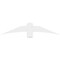Ekena Millwork Bellingham Architectural Grade PVC Gable Bracket, 60"W x 12 1/2"H x 2"D x 6"F, 5/12 Pitch GBP060X13X0206BEL00 - alternate 5